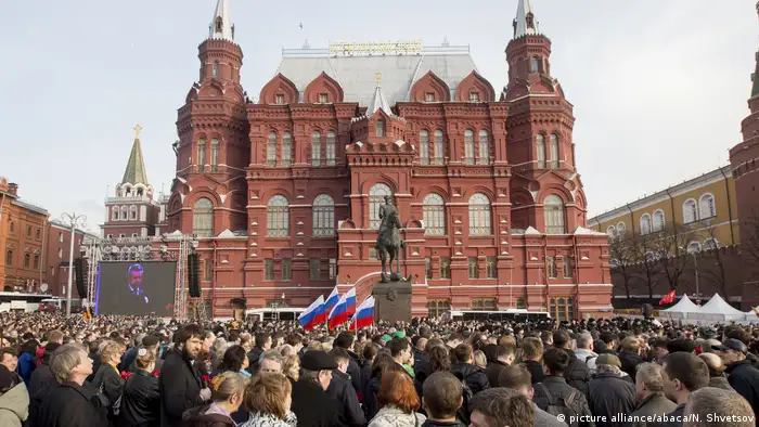 Russland Marsch gegen Terror in Moskau (picture alliance/abaca/N. Shvetsov)