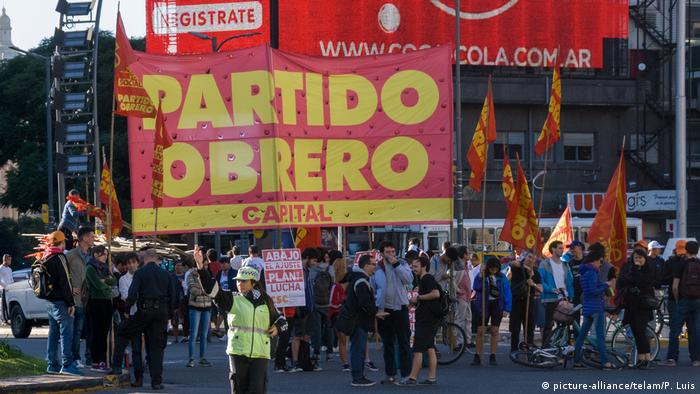 Argentinien Generalstreik