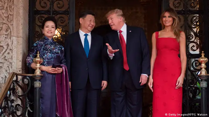 USA China - Trump trifft Xi (Getty Images/AFP/J. Watson)