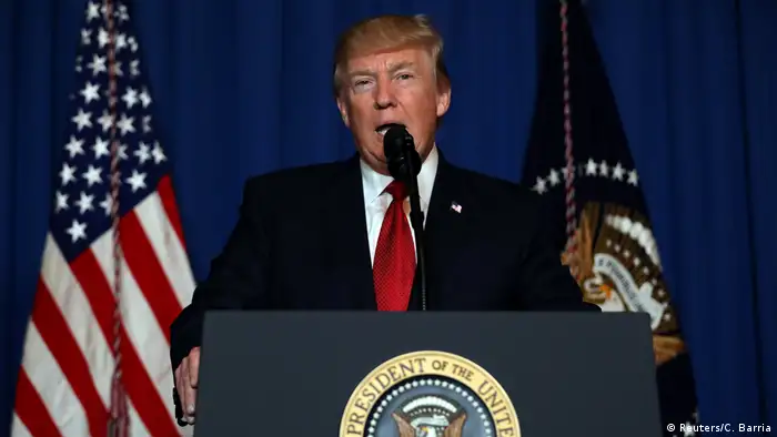 USA Statement Donald Trump zum Luftangriff auf Syrien