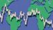 Graphic of world map with line graph imposed atop Graphic of world map with line graph imposed atop