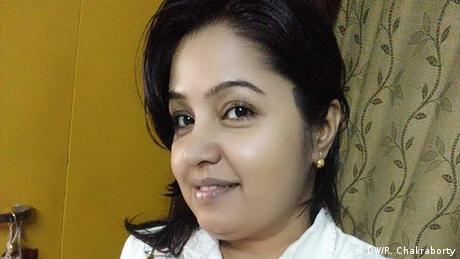 Sushmita Sarbadhikari (DW/R. Chakraborty)