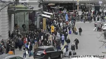 Schweden Stockholm LKW-Angriff | Evakuierung Hauptbahnhof