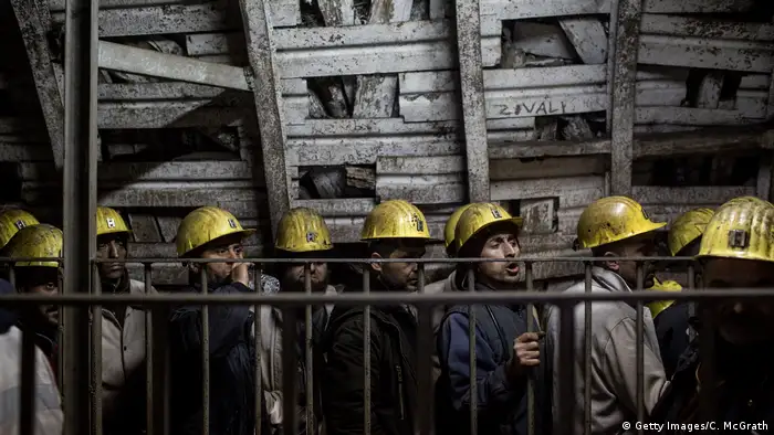 Türkei Bergarbeiter