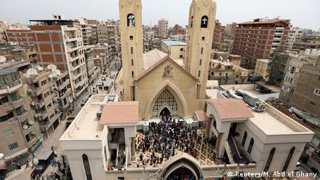 Ägypten nach Anschlag auf Kirche inTanta (Reuters/M. Abd el Ghany)