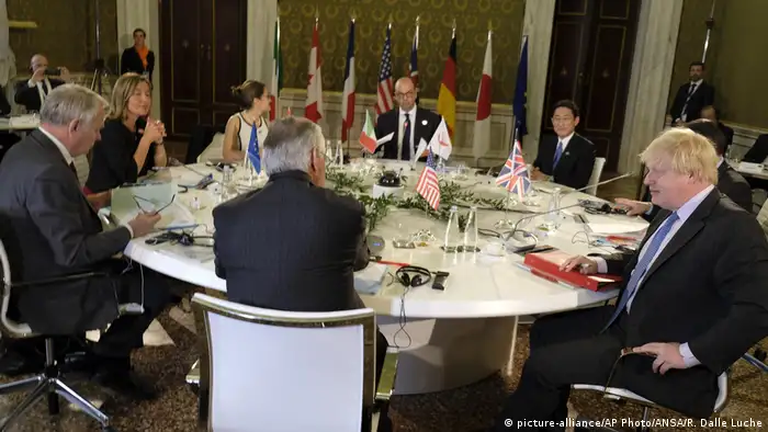 Italien G7 Außenministertreffen