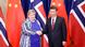 China Staatsbesuch Erna Solberg bei Präsident Xi Jinping in Beijing China Staatsbesuch Erna Solberg bei Präsident Xi Jinping in Beijing