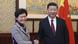 China Carrie Lam und Xi Jinping China Carrie Lam und Xi Jinping