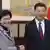 China Carrie Lam und  Xi Jinping