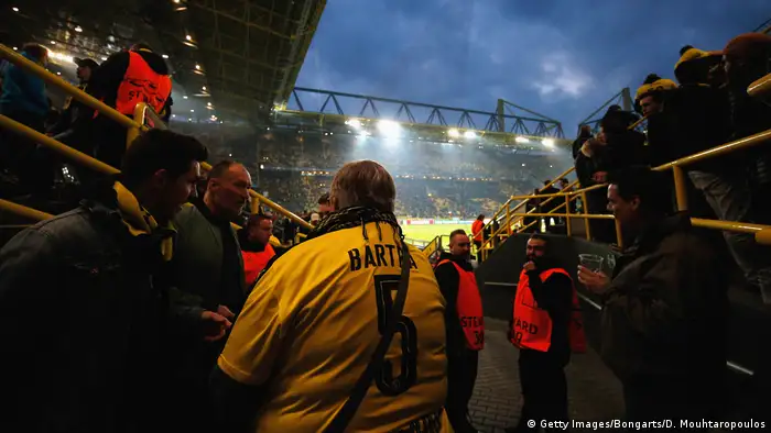 Estadio Westfalen en Dortmund.