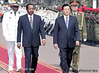 中国国家主席胡锦涛访问非洲