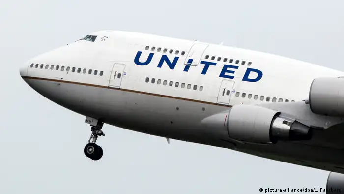 Fluggesellschaft United Airlines Boeing 747 (picture-alliance/dpa/L. Faerberg)