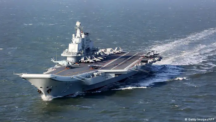 China Marine Flugzeugträger Liaoning