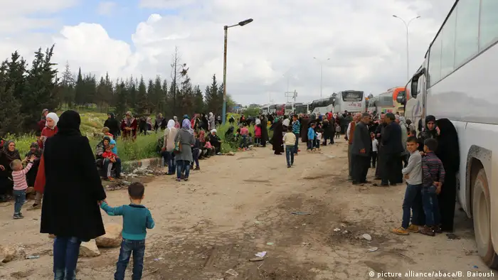 Syrien Allepo Evakuierung
