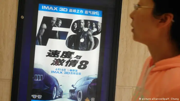 Film 'Fate of the Furious in China