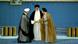 علی خامنهای، رهبر جمهوری اسلامی، در میان محمد خاتمی و اکبر هاشمی رفسنجانی، در مراسم تنفیذ حکم ریاست جمهوری خاتمی علی خامنهای، رهبر جمهوری اسلامی، در میان محمد خاتمی و اکبر هاشمی رفسنجانی، در مراسم تنفیذ حکم ریاست جمهوری خاتمی