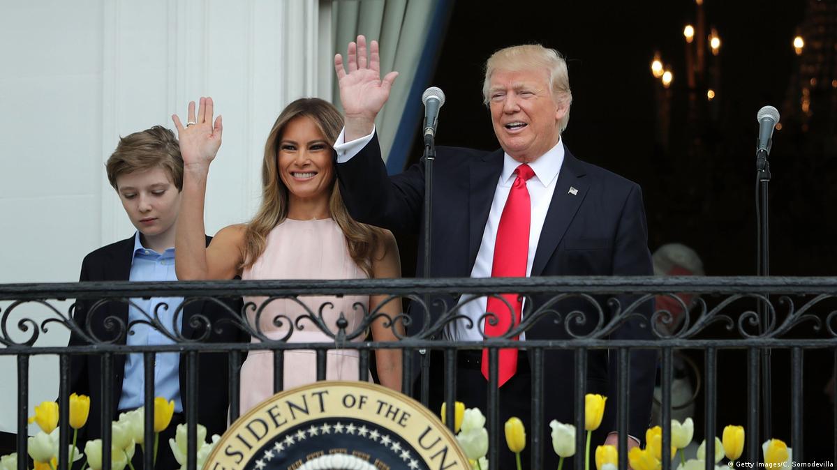 梅兰妮亚携子入住白宫– DW – 2017年6月12日, image size:1199x674