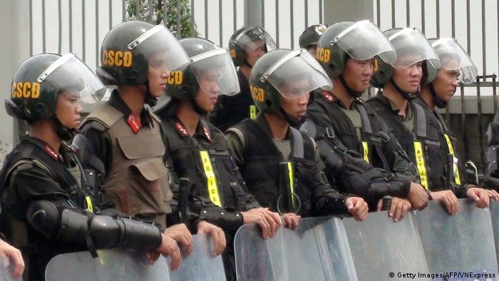 Vietnam Binh Duong Bereitschaftspolizei