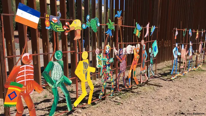 Mexiko USA Grenzgebiet Nogales Kino Border Initiative | Grenzzaun