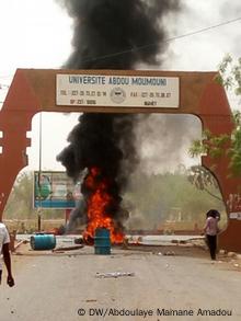 Niger Niamey Studentenproteste
