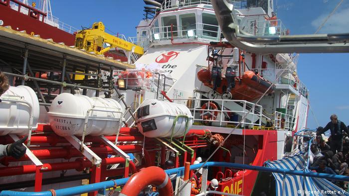 Die hohen Unterhaltskosten für das Rettungsschiff betragen rund 40.000 Euro pro Monat