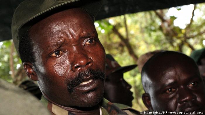 Joseph Kony, fundador do LRA, é considerado um dos mais atrozes criminosos de sempre