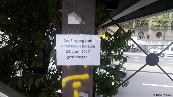 Deutschland Köln vor AfD-Parteitag | Hoteleingang geschlossen