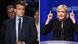 Bildcombo Frankreich Präsidentschaftswahlen Macron Le Pen Bildcombo Frankreich Präsidentschaftswahlen Macron Le Pen