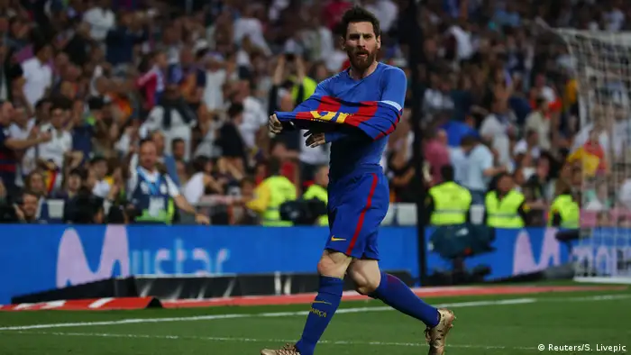 Real Madrid vs. Barcelona Lionel Messi (Reuters/S. Livepic)