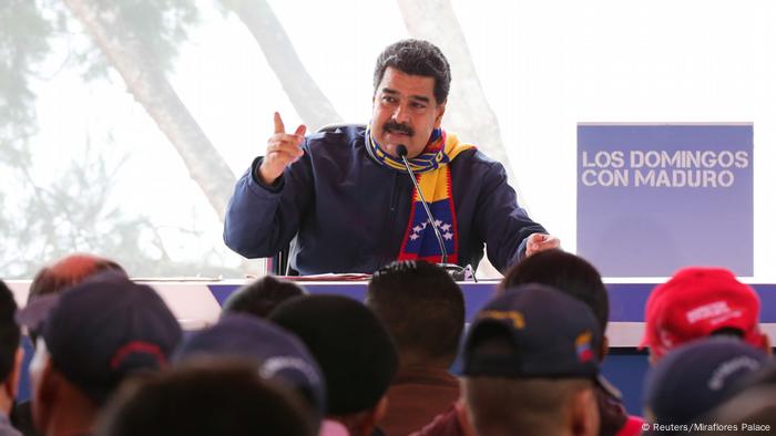 Venezuela TV Sendung mit Nicolás Maduro (Reuters/Miraflores Palace)
