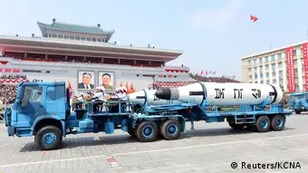 Nordkorea Militärparade