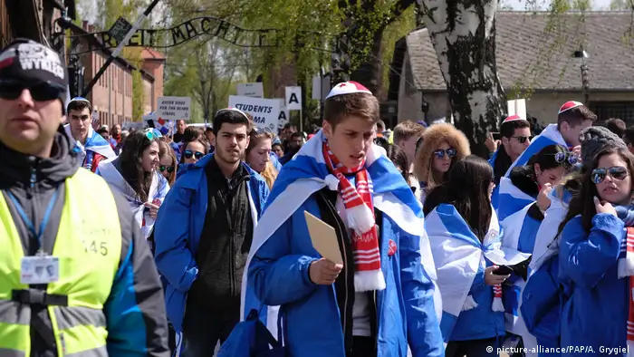 Poeln Auschwitz March of the Living (picture-alliance/PAP/A. Grygiel)