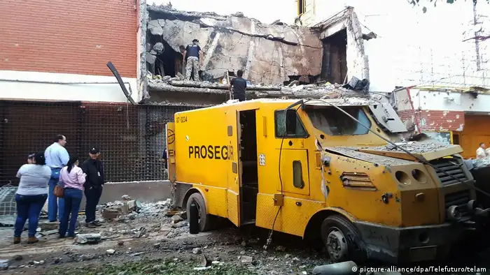 Millionen-Beute bei blutigem Überfall in Paraguay, (picture-alliance/dpa/Telefuturo/telam)