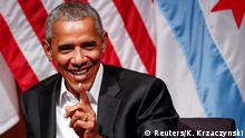 اوباما در اولین نطق پس از ریاست جمهوری: جوانان در سیاست دخیل شوند