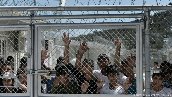 Griechenland Flüchtlingscamp Moria Symbolbild