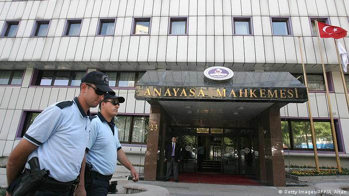 Türkei Verfassungsgericht in Ankara