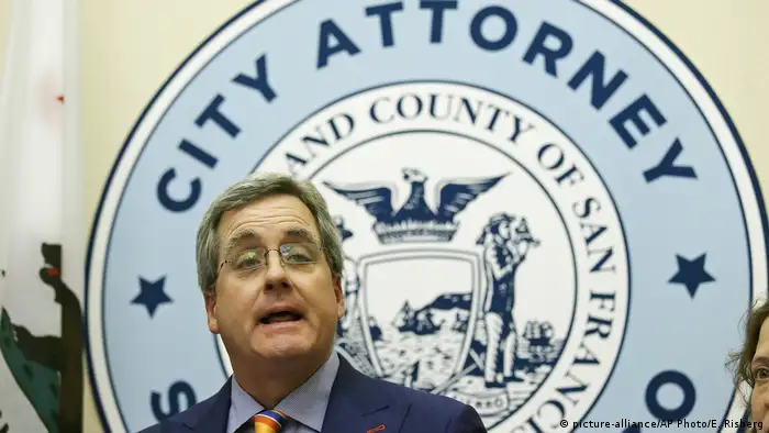 USA San Francisco Dennis Herrera Rechtsanwalt (picture-alliance/AP Photo/E. Risberg)