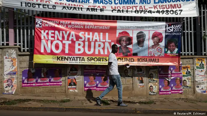 Kenia Wahlen (Reuters/M. Eshiwani)