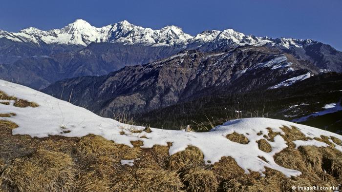 Mountains in Ganesh Himal