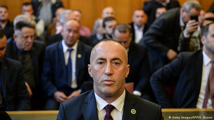 Ramuš Haradinaj u sudnici u Francuskoj kada je priveden 2017.
