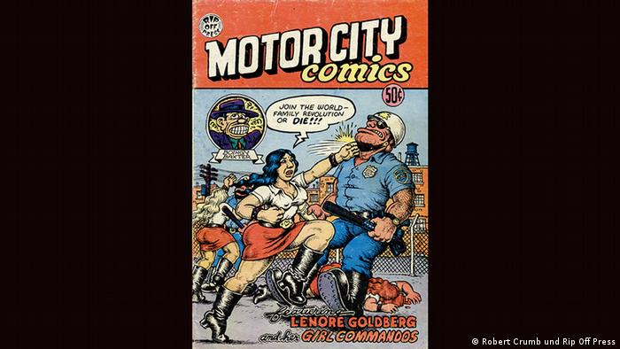 Exhibition COMICS! MANGAS! GRAPHIC NOVELS! in der Bundeskunsthalle Bonn (Robert Crumb und Rip Off Press)