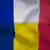 Symbolbild Flaggen der Länder Tschad und Frankreich