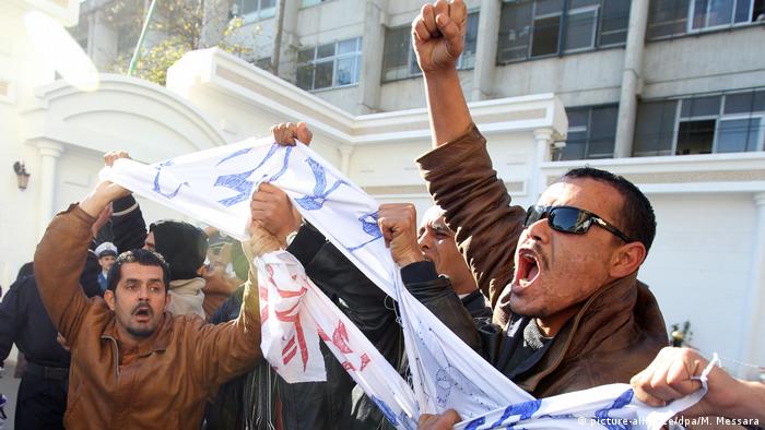 Algerien Algier Arbeitsministerium Proteste Arbeitslosigkeit
