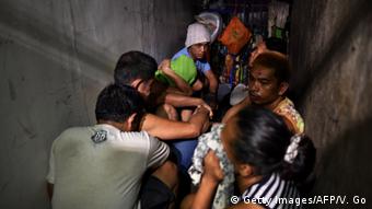 Philippinen Manila Polizei Geheime Gefängniszelle