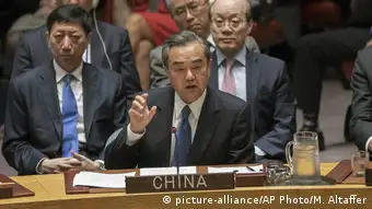 UN Sicherheitsrat - Chinesischer Außenminister Wang Yi zu Nordkorea