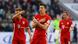 Robert Lewandowski festeja seu gol Robert Lewandowski festeja seu gol