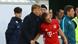 Fußball 1. Bundesliga VfL Wolfsburg FC Bayern München Philipp Lahm with VfL Wolfsburg coach Andries Jonker Fußball 1. Bundesliga VfL Wolfsburg FC Bayern München Philipp Lahm with VfL Wolfsburg coach Andries Jonker
