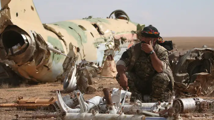 Syrien Kampf um Tabqa Luftwaffenstützpunkt (Reuters/R. Said)