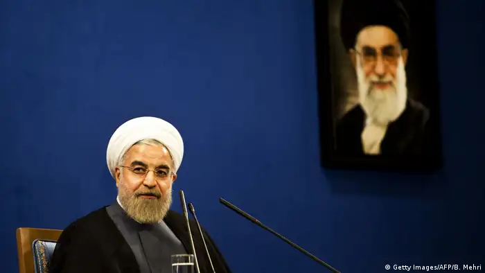 IRAN Präsident ROUHANI (Getty Images/AFP/B. Mehri)