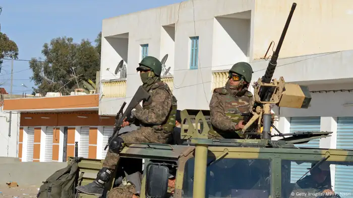 Tunesien Armee Spezialkräfte